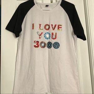 (Marvel) “I love you 3000” graphic t shirt